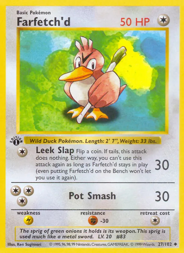 Image of the card Farfetch'd