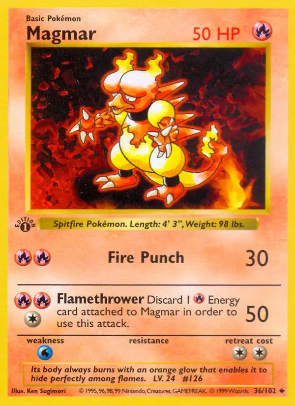 Image of the card Magmar