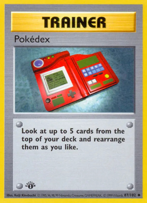Image of the card Pokédex
