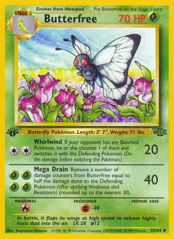 Image of the card Butterfree