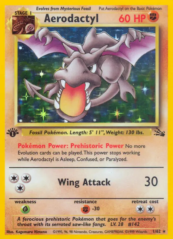 Image of the card Aerodactyl