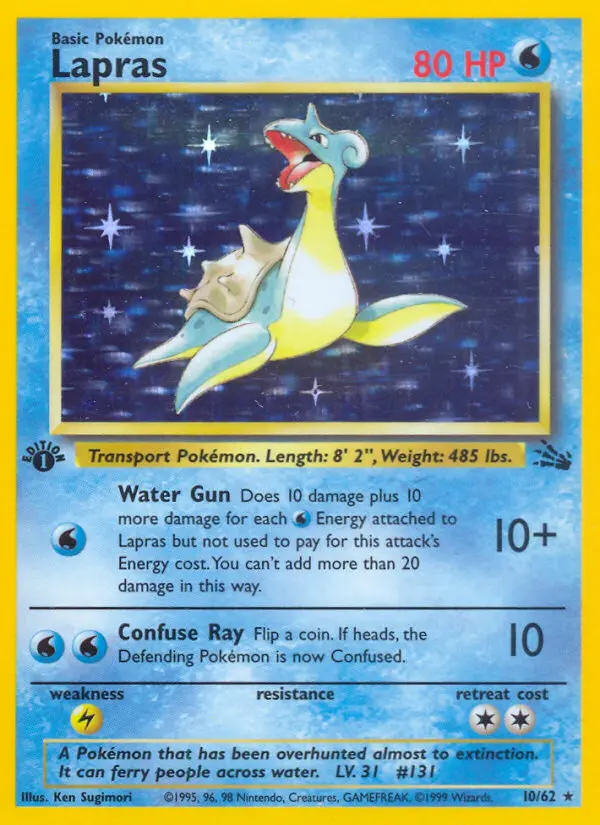 Image of the card Lapras