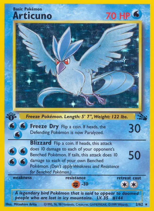 Image of the card Articuno