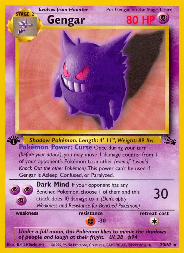 Image of the card Gengar