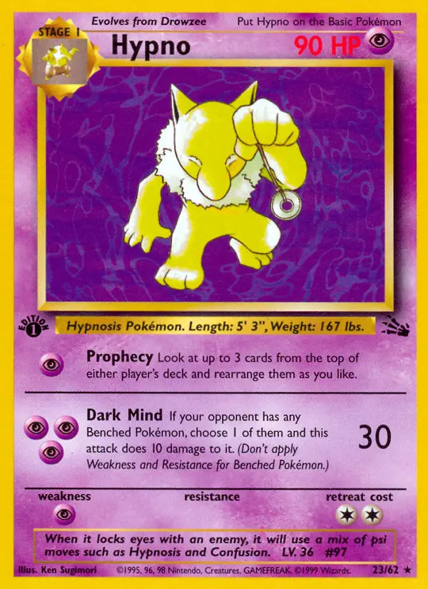 Image of the card Hypno