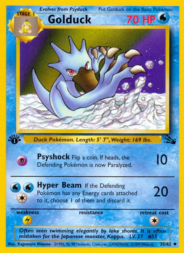 Image of the card Golduck