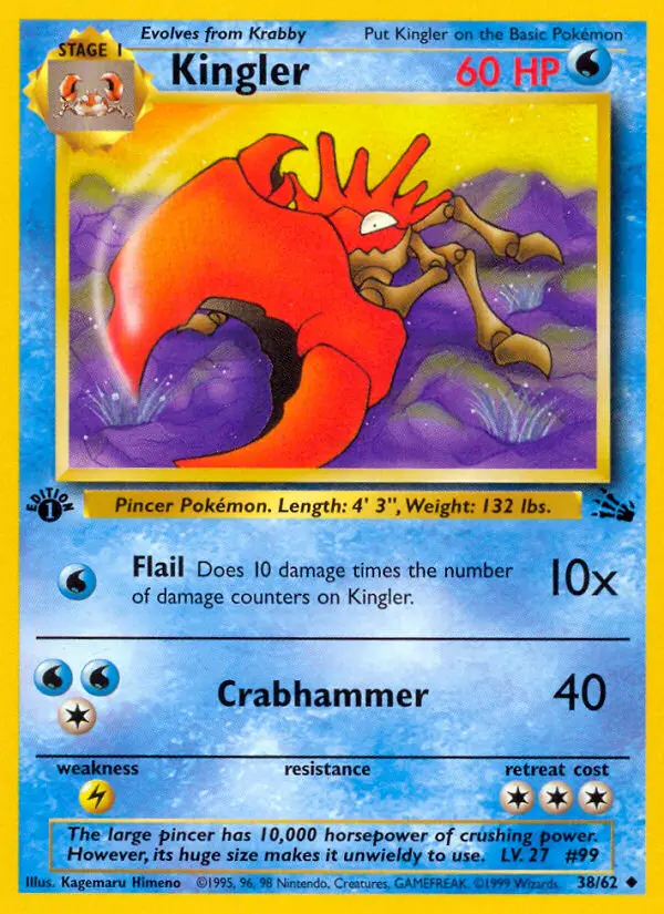 Image of the card Kingler