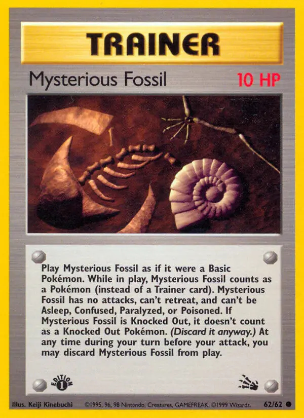 Image of the card Mysterious Fossil