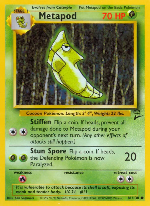 Image of the card Metapod