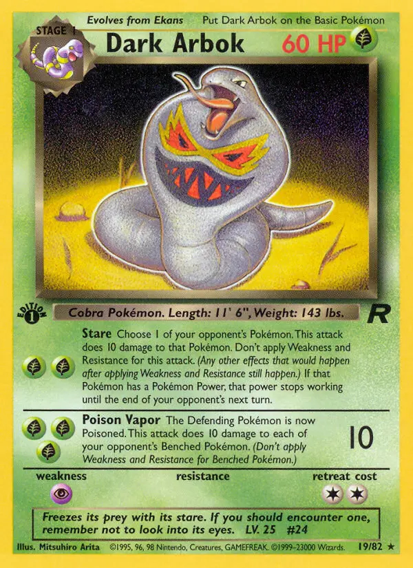 Image of the card Dark Arbok