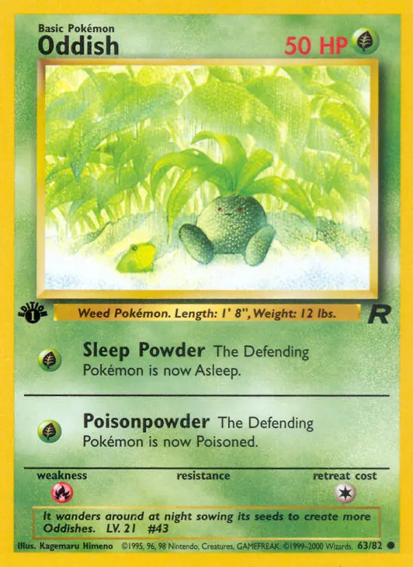 Image of the card Oddish