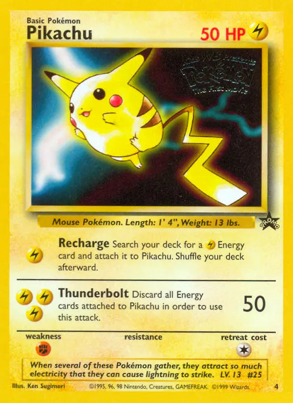Image of the card Pikachu