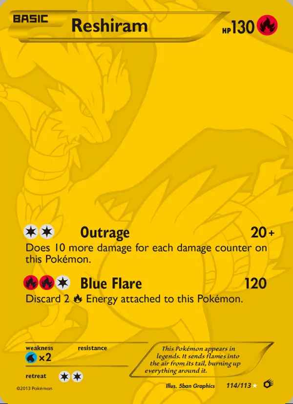 Image of the card Reshiram