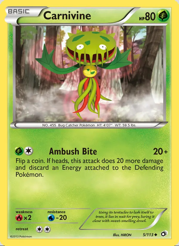 Image of the card Carnivine