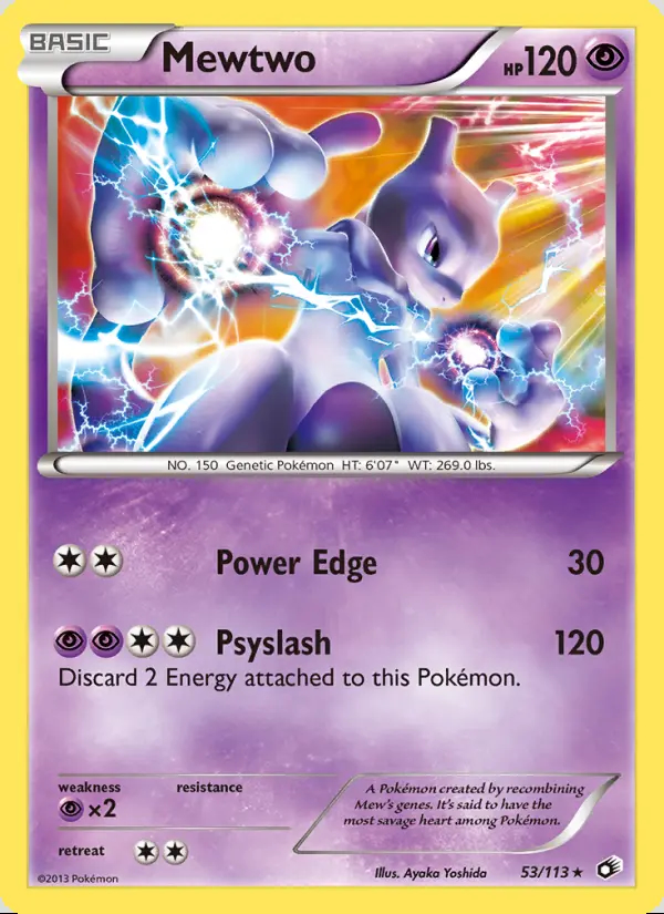 Image of the card Mewtwo