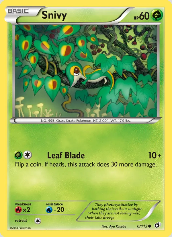 Image of the card Snivy