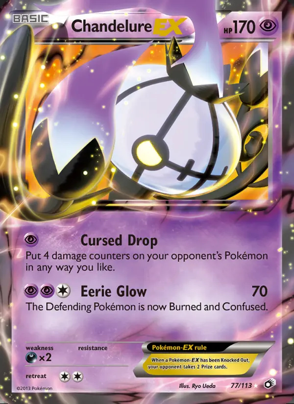 Image of the card Chandelure-EX