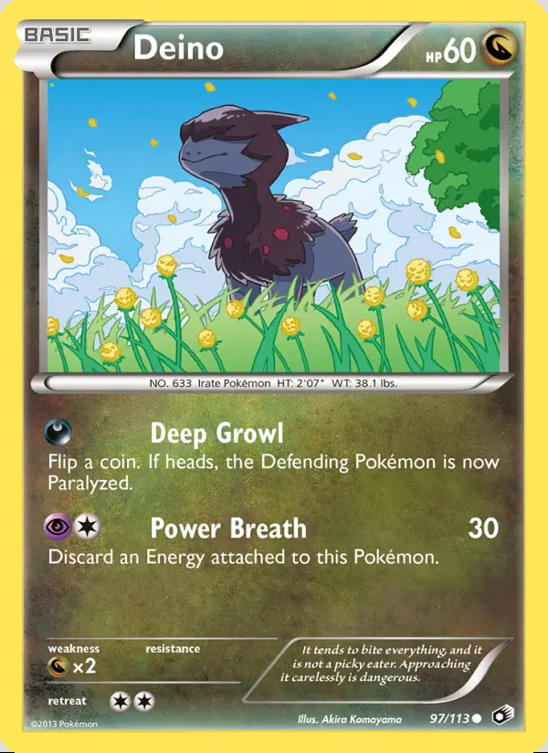 Image of the card Deino