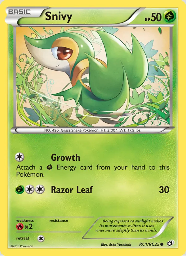 Image of the card Snivy