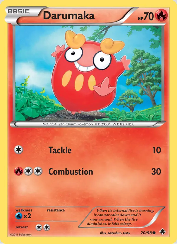 Image of the card Darumaka