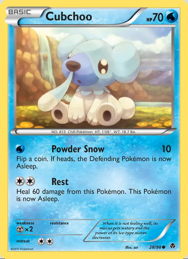 Image of the card Cubchoo