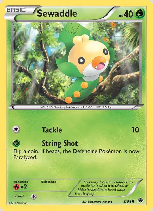 Image of the card Sewaddle