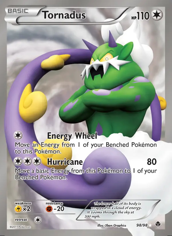 Image of the card Tornadus