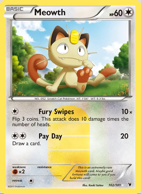 Image of the card Meowth