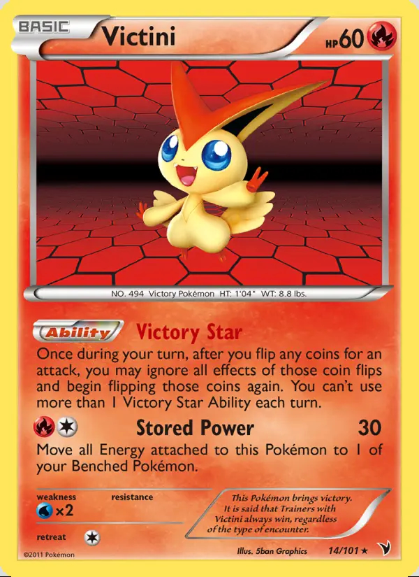 Image of the card Victini
