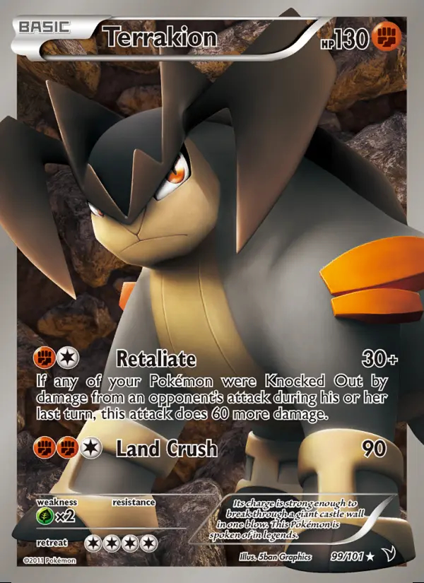 Image of the card Terrakion