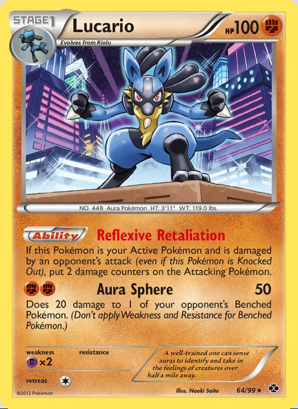 Image of the card Lucario
