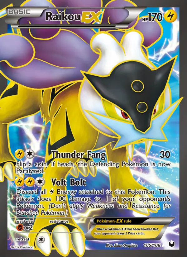 Image of the card Raikou-EX