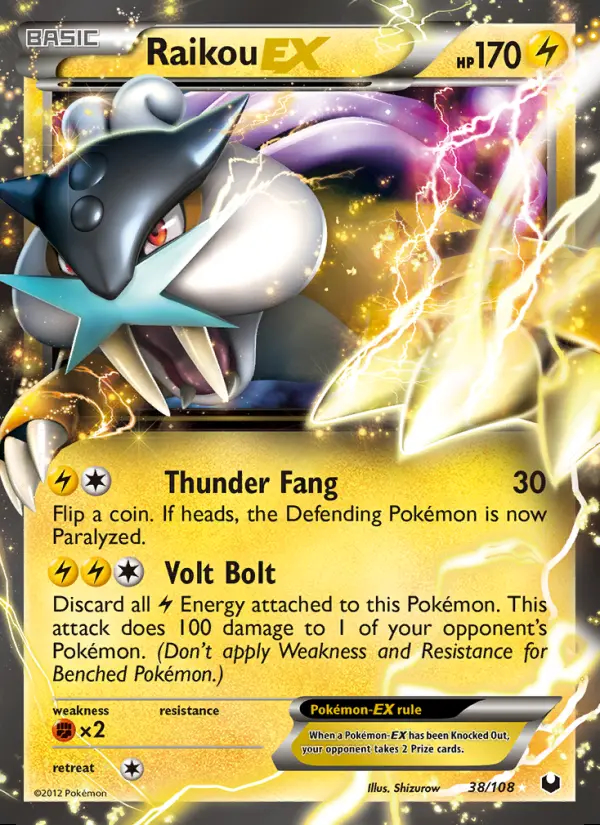 Image of the card Raikou-EX