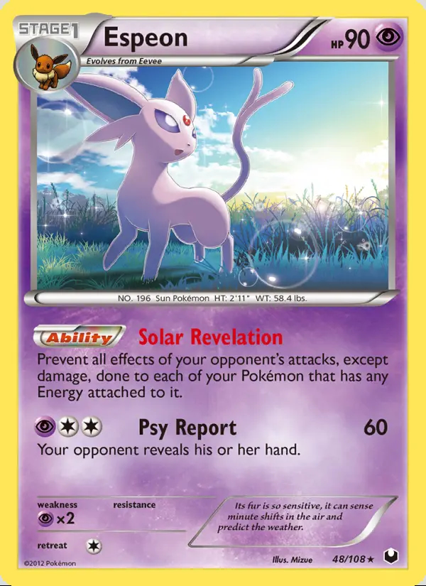 Image of the card Espeon