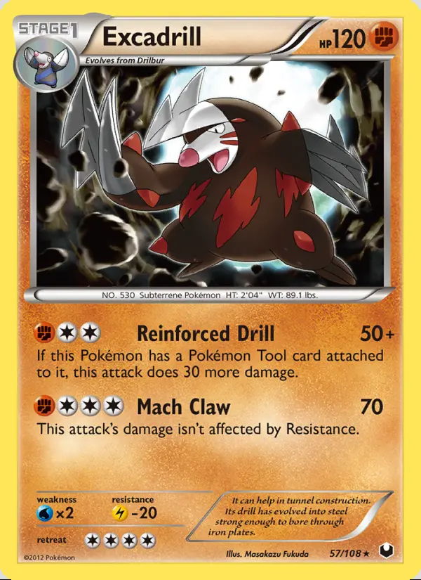 Image of the card Excadrill