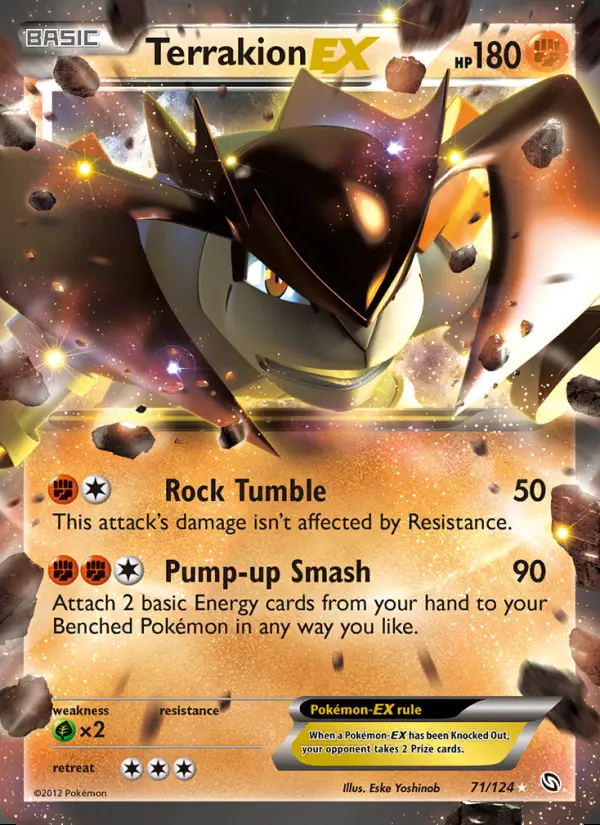 Image of the card Terrakion-EX