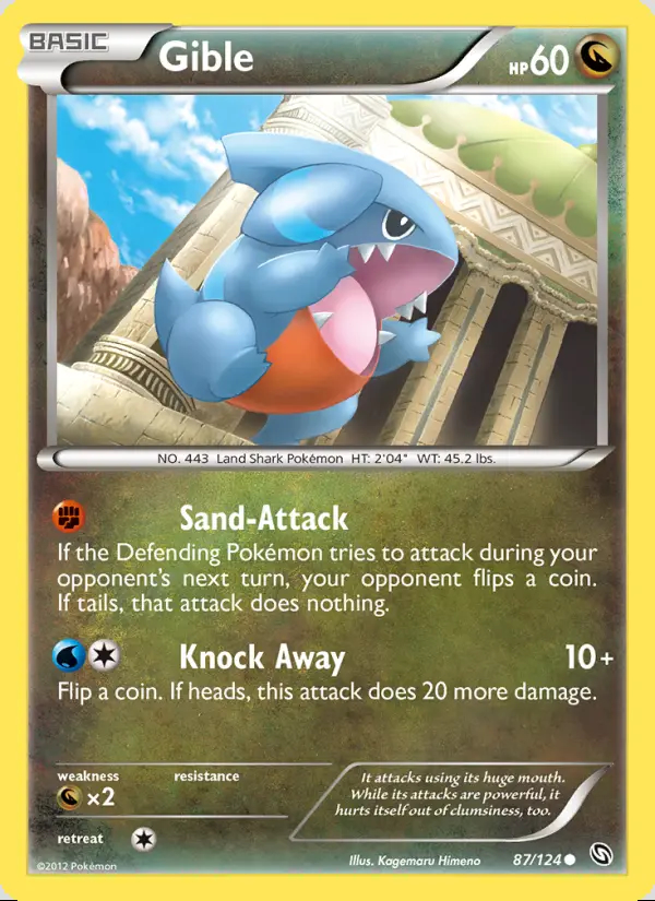 Image of the card Gible