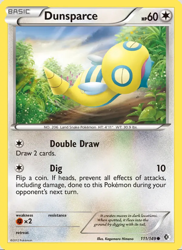 Image of the card Dunsparce