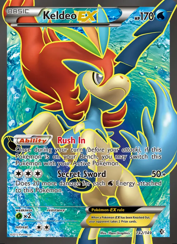 Image of the card Keldeo-EX