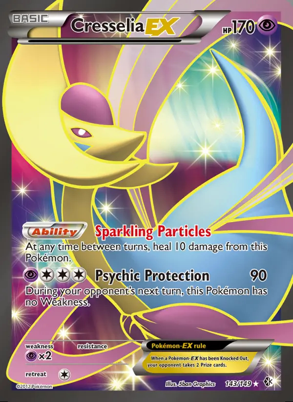 Image of the card Cresselia-EX