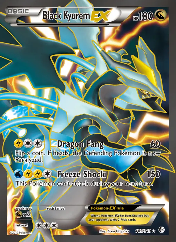 Image of the card Black Kyurem-EX
