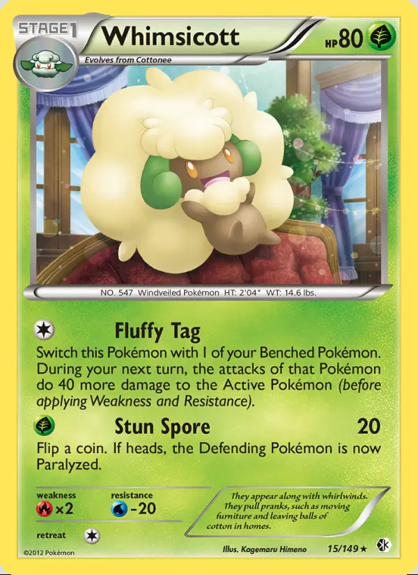 Image of the card Whimsicott