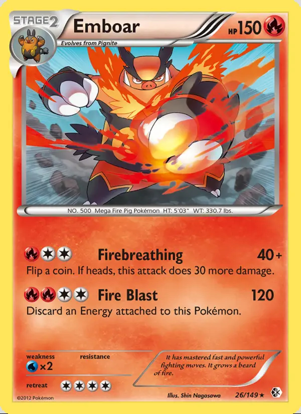 Image of the card Emboar