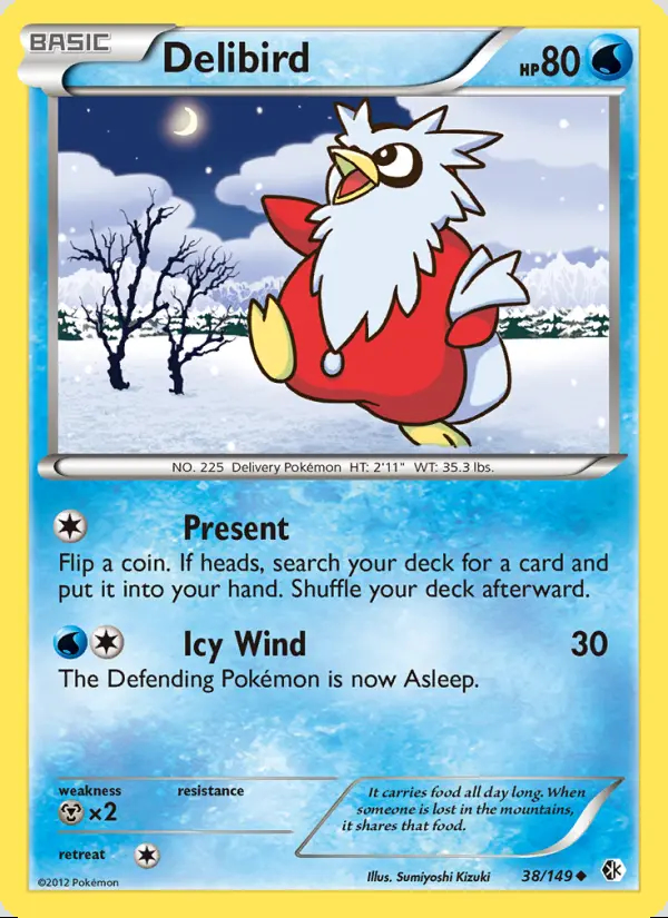 Image of the card Delibird