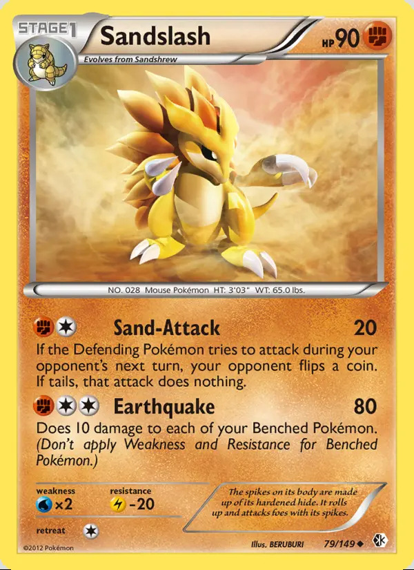 Image of the card Sandslash