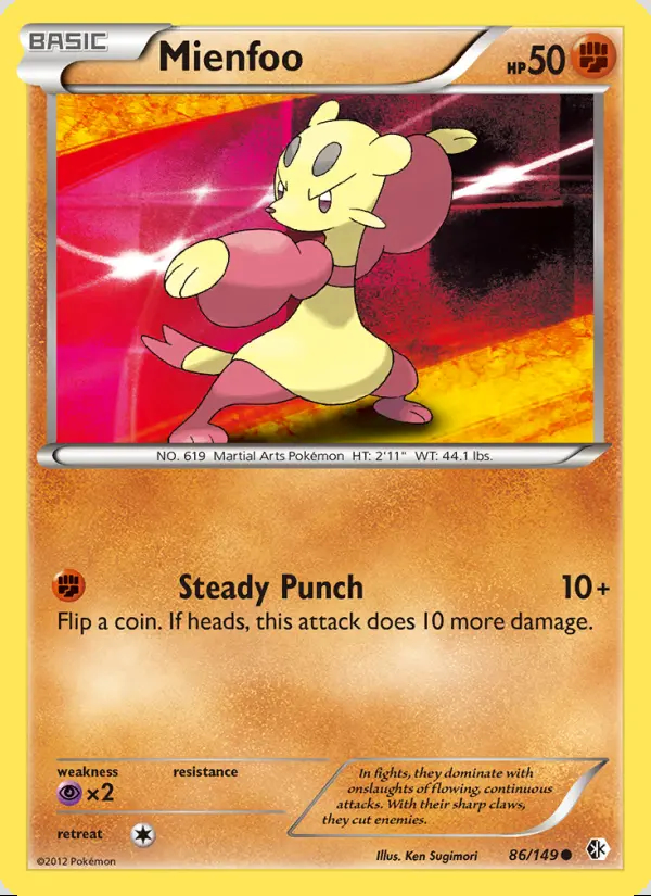 Image of the card Mienfoo