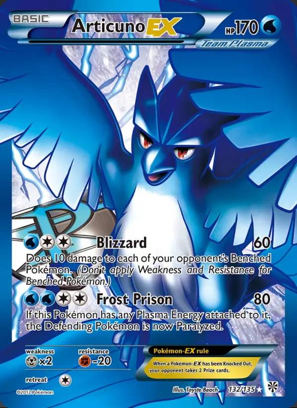 Image of the card Articuno-EX