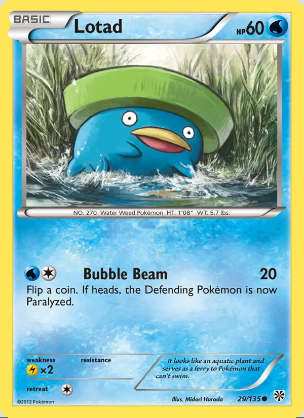 Image of the card Lotad