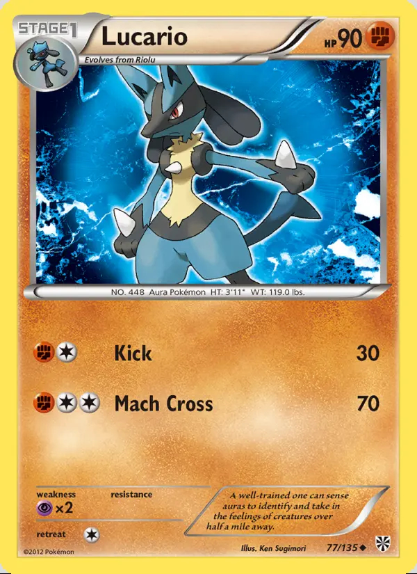 Image of the card Lucario