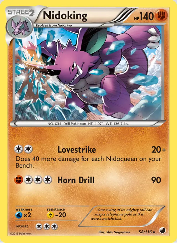 Image of the card Nidoking